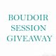 Boudoir Session GIVEAWAY!