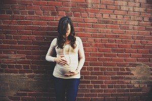 Mrs. T and her little bump!