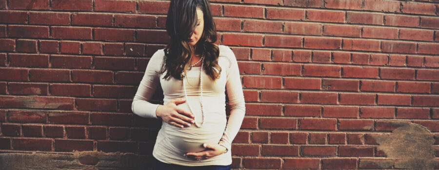 Mrs. T and her little bump!