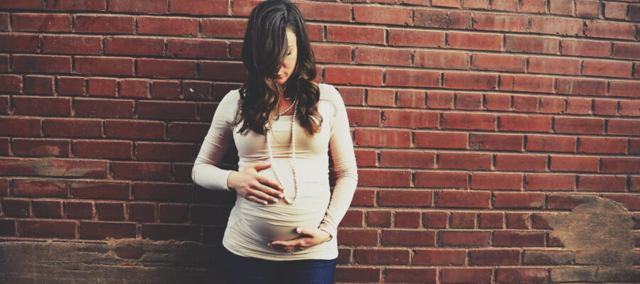 Mrs. T and her little bump!